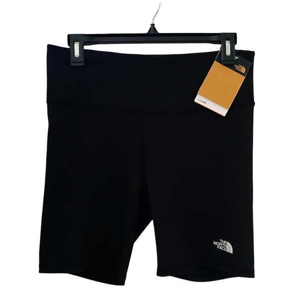 The North Face Women’s Elvin Bike Short TNF Black Size L/Long New With Tags - Picture 2 of 3